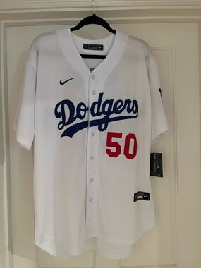 Nike Mookie Betts Dodgers Jersey #50